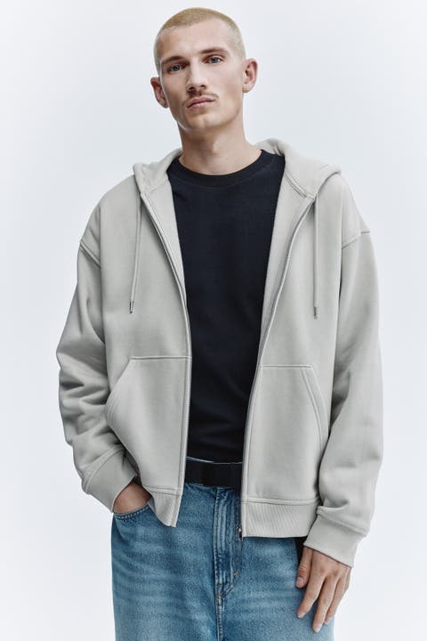 Loose  Fit Zip-through Hoodie