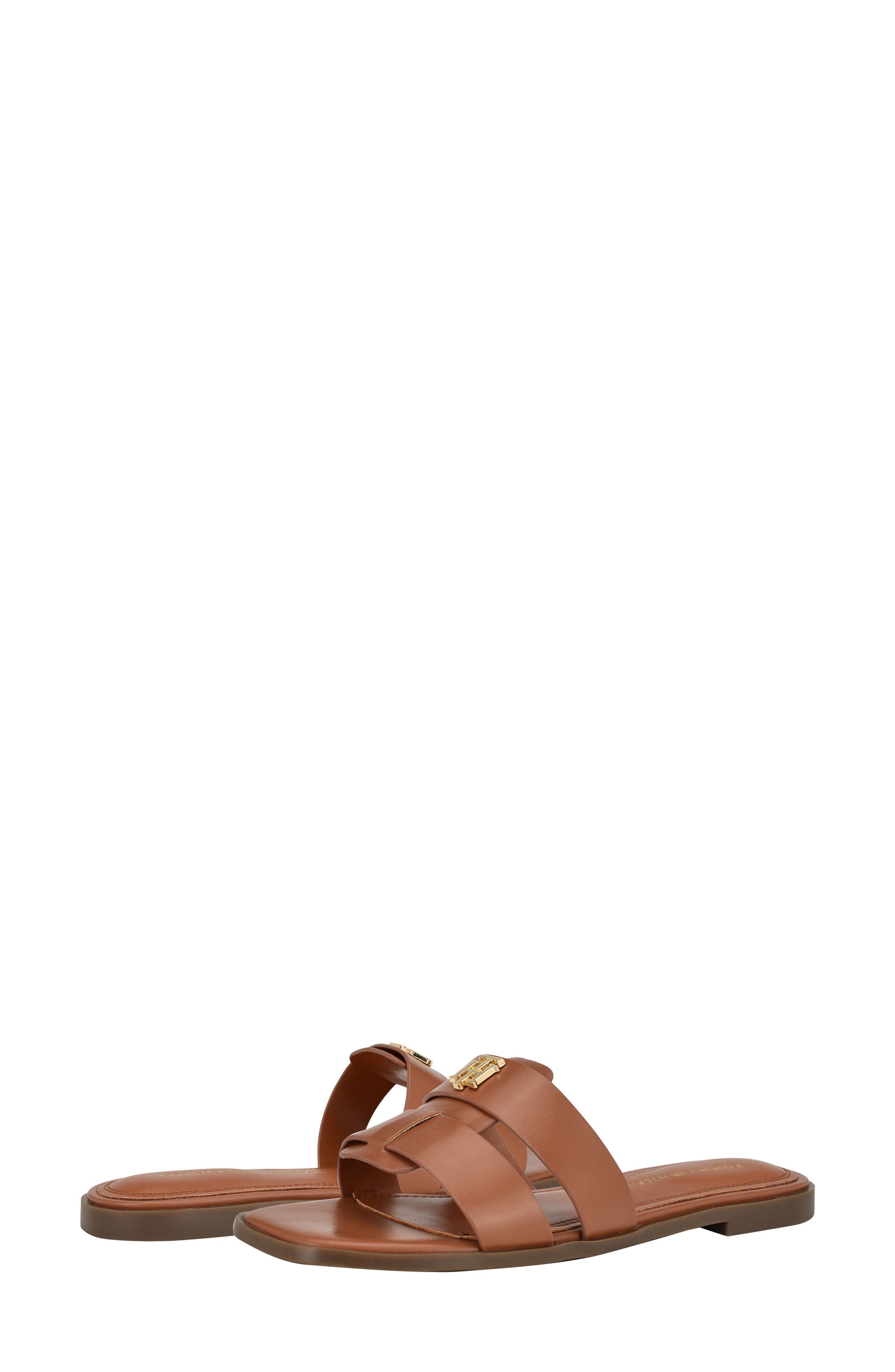 Pixee Slide Sandal, Alternate, color, MEDIUM BROWN