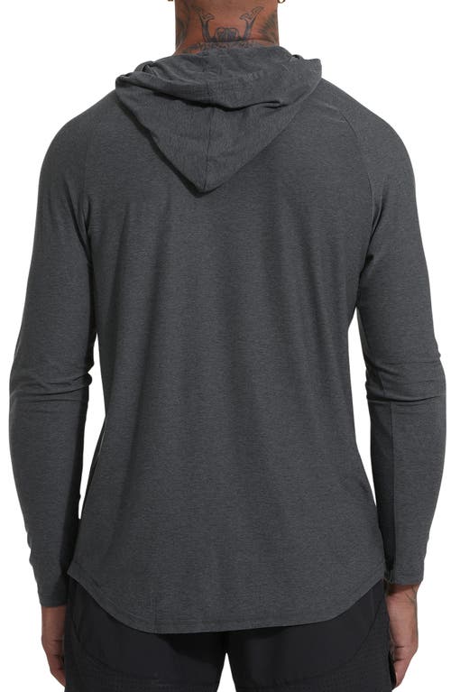 True Classic Active Hoodie Pullover In Gray