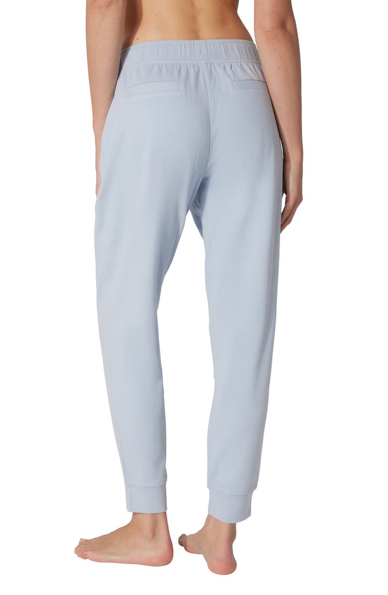 90 DEGREE BY REFLEX Piqué Lounge Joggers, Alternate, color, Thunderstorm