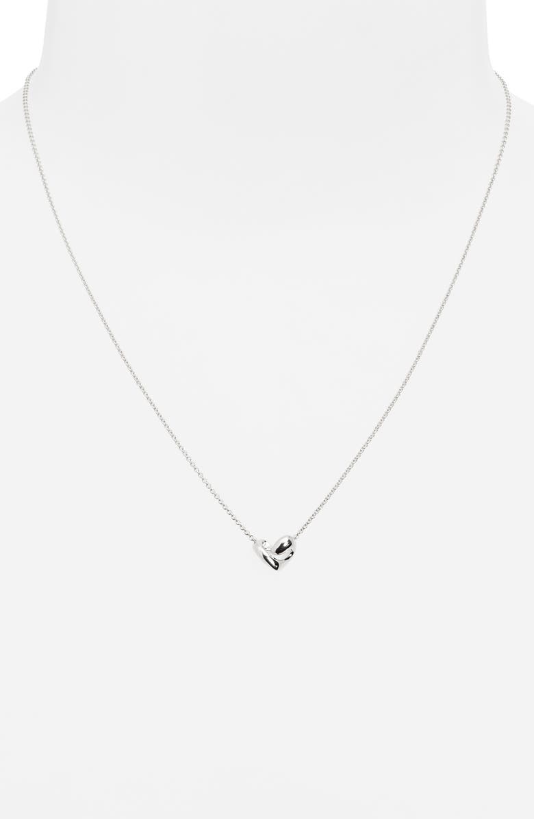Monica Vinader Small Infinity Heart Necklace, Alternate, color, 