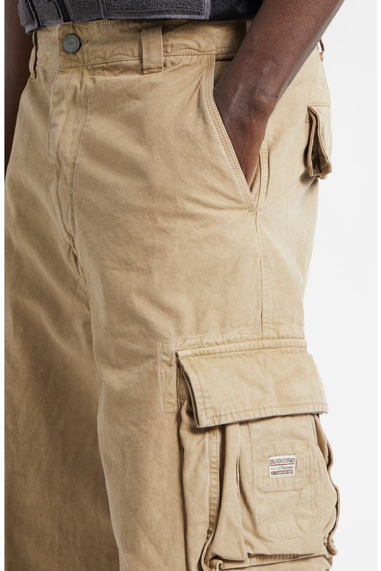 Gender Inclusive Cotton Canvas Cargo Pants, Alternate, color, BEIGE