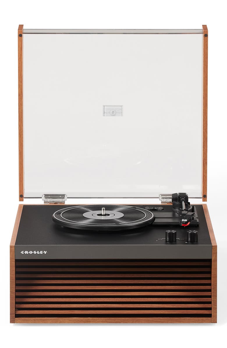 Crosley Radio Dean Record Player, Main, color, Natural