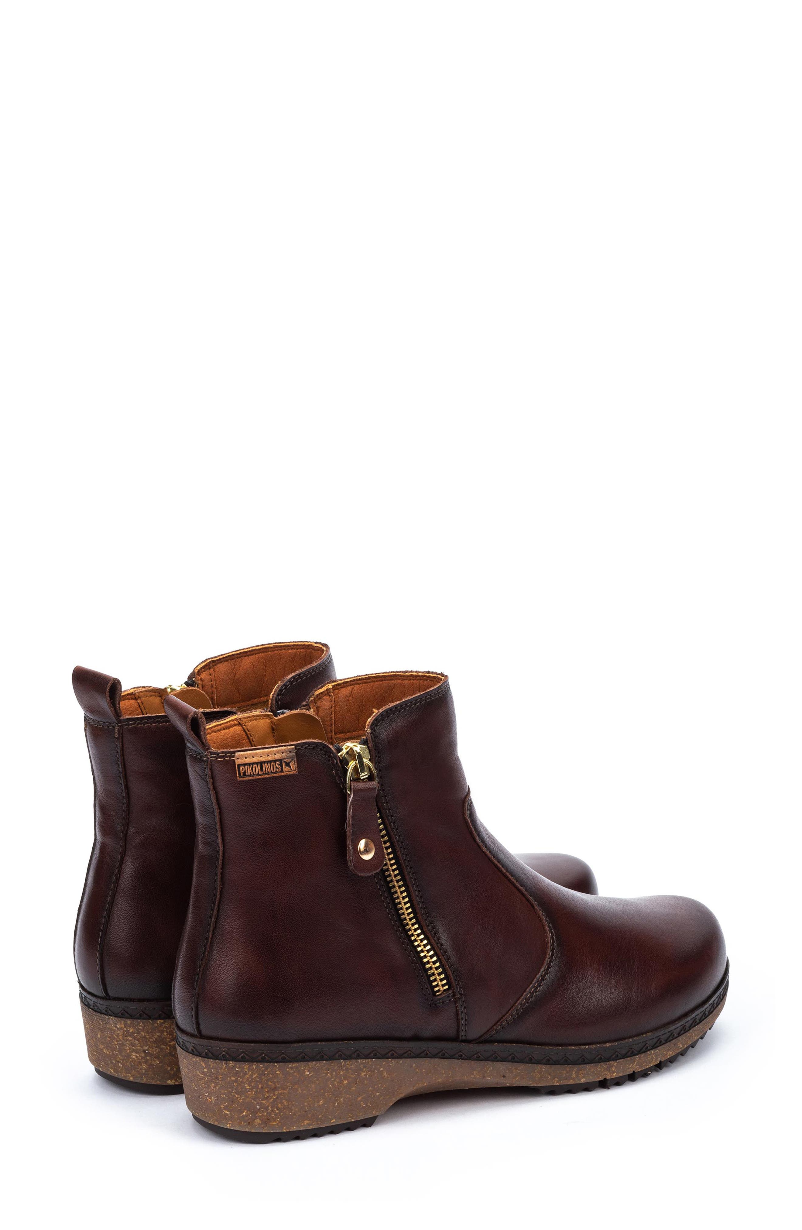 Granada Water Resistant Ankle Boot, Alternate, color, CAOBA