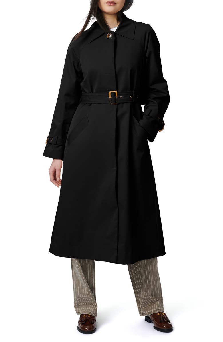 Bernardo Modern Trench Coat, Main, color,