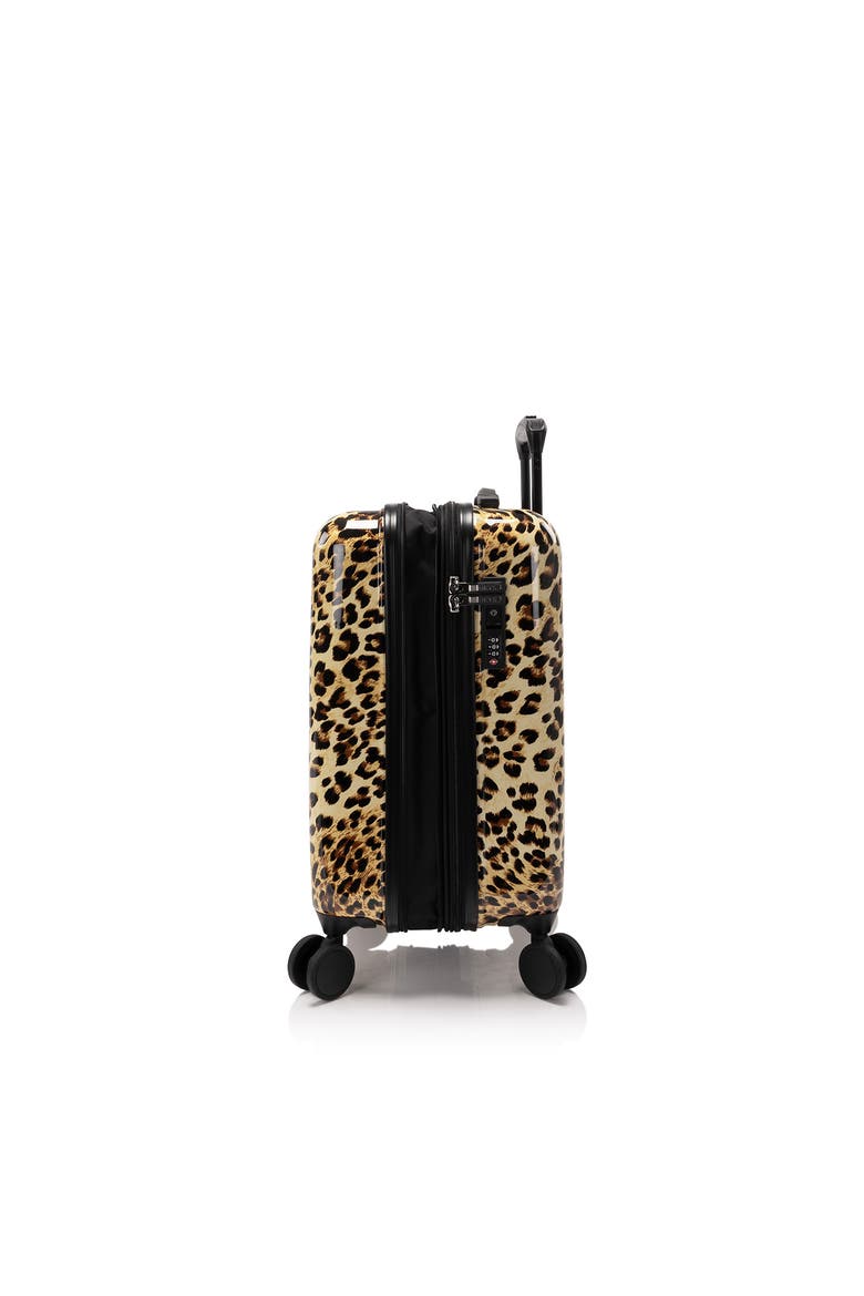 Elite Fashion Spinner® 21 Inch Carry-On Luggage, Alternate, color, Brown Leopard