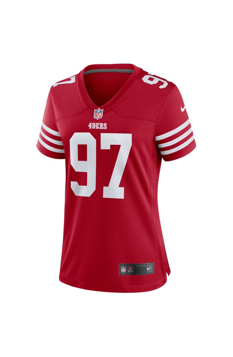 Nike Women's Nike Nick Bosa Scarlet San Francisco 49ers Player Jersey, Alternate, color,