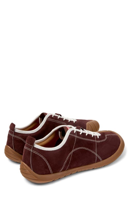 Camper Peu Path Lace-up Suede Sneakers In Brown