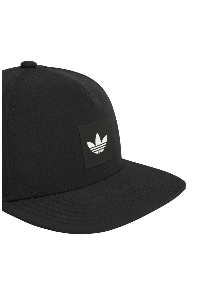 Floatie Trefoil Snapback Baseball Cap, Alternate, color, BLACK/ WHITE