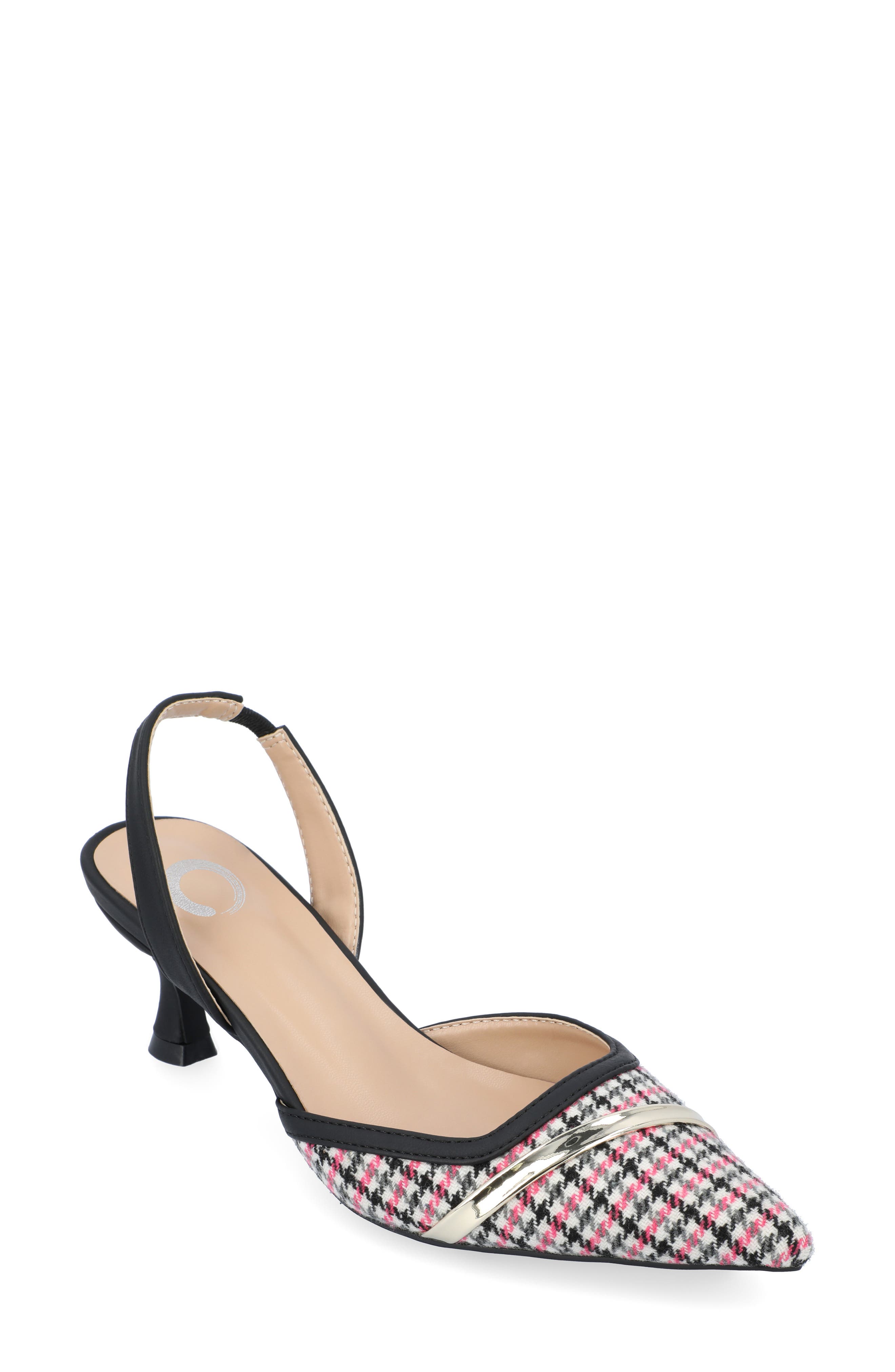 Journee Collection Nellia Slingback Pointed-Toe Pump