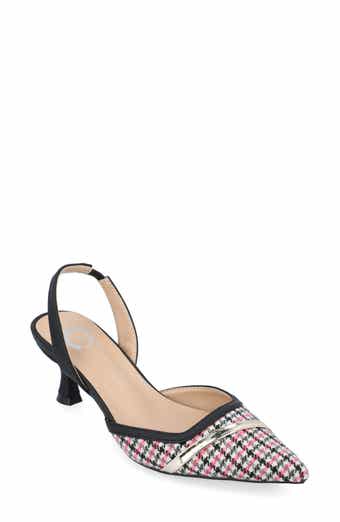 Journee Collection Nellia Slingback Pointed-Toe Pump