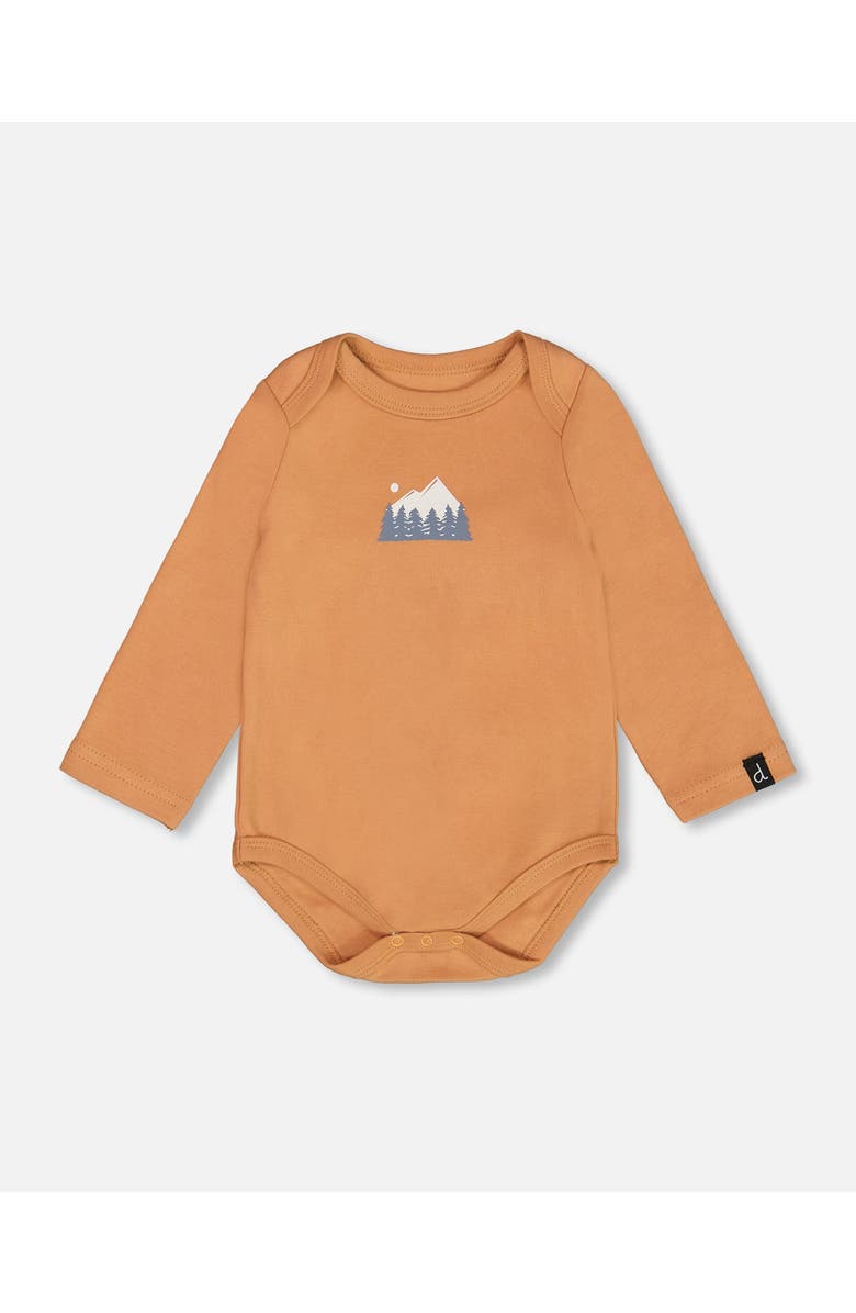 Deux par Deux Baby Boy's Organic Cotton Bodysuit Hazel, Main, color,