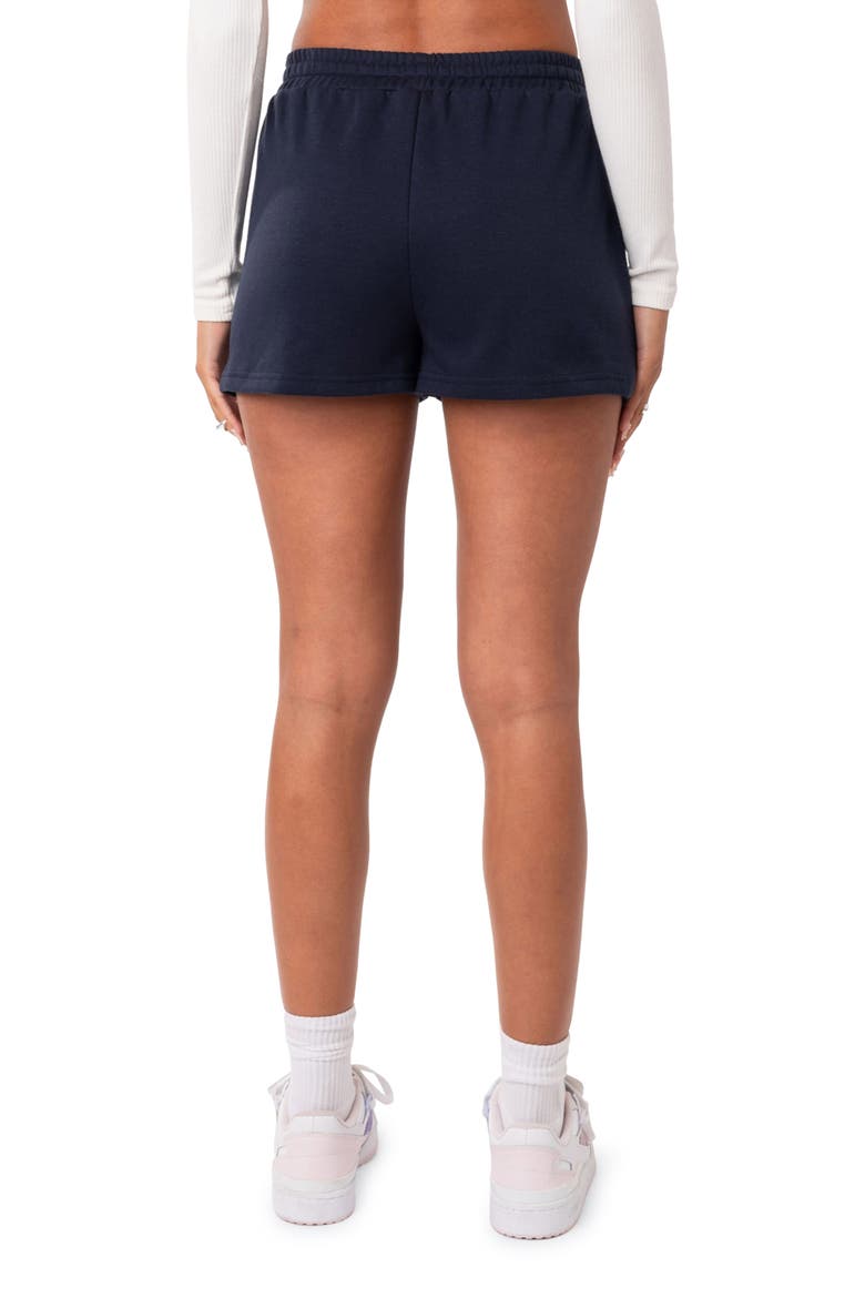 Malibu Girl Cotton Terry Shorts, Alternate, color, NAVY