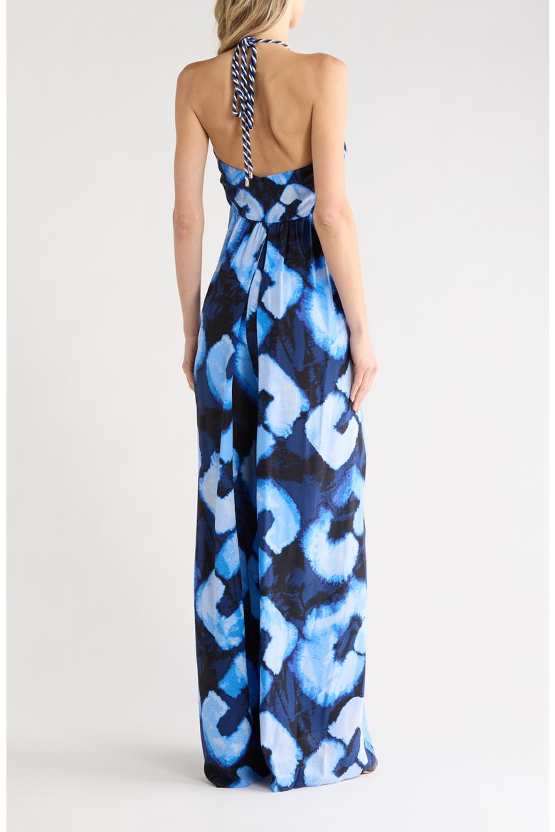 Aphrodite Print Jumpsuit, Alternate, color, SHIBORI LINKS LARGE