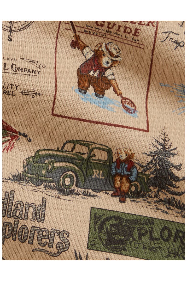 Kids' Wilderness Scout Bear Print Footie, Alternate, color, WILDERNESS SCOUT BABY BEAR