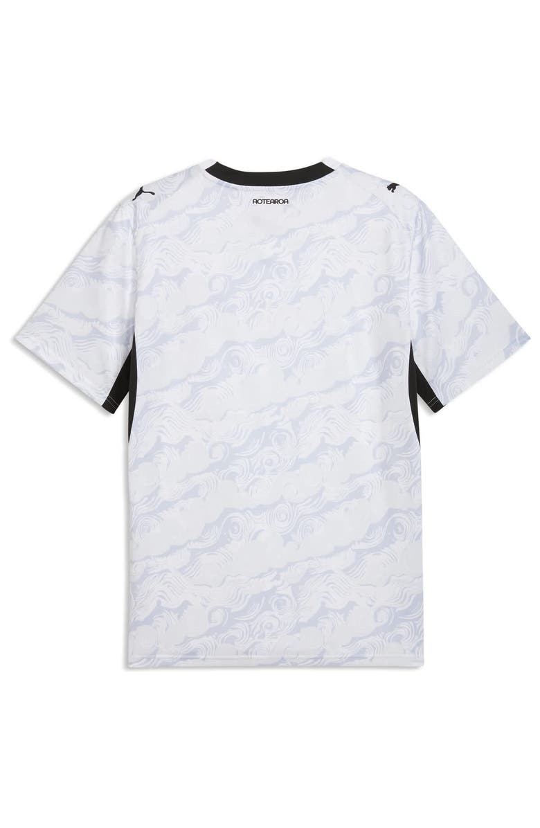 PUMA Men's Puma White New Zealand National Team 2026 Away Replica Jersey, Alternate, color, White