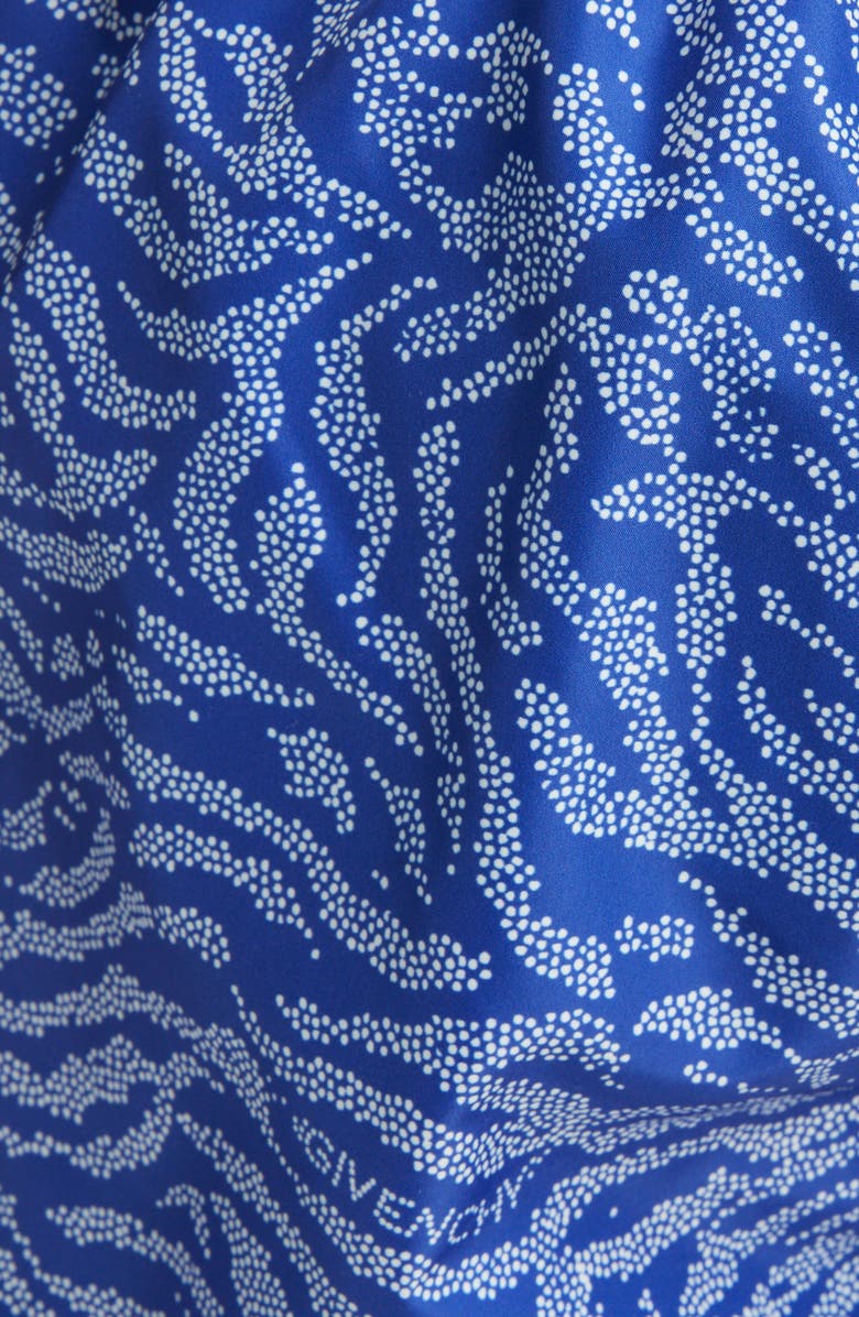 Givenchy Zebra Print Swim Trunks, Alternate, color, 