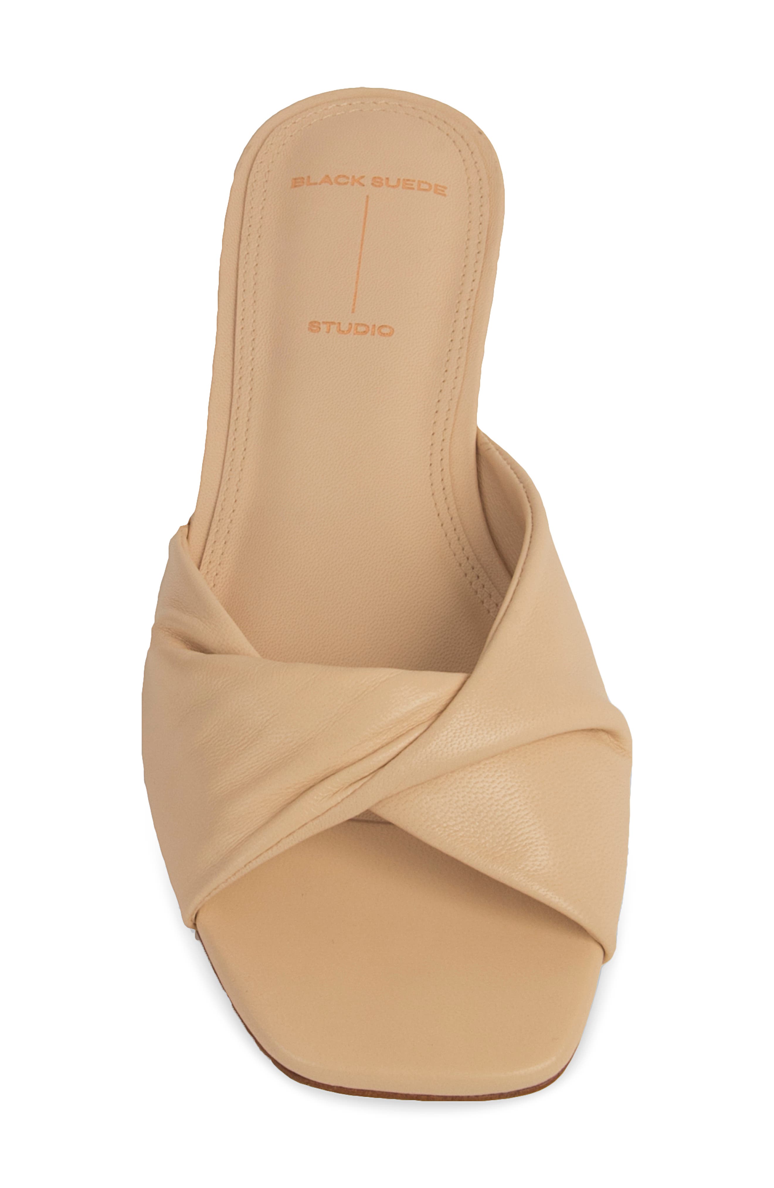 Alana Slide Sandal, Alternate, color, BLUSH BUFFED NAPPA