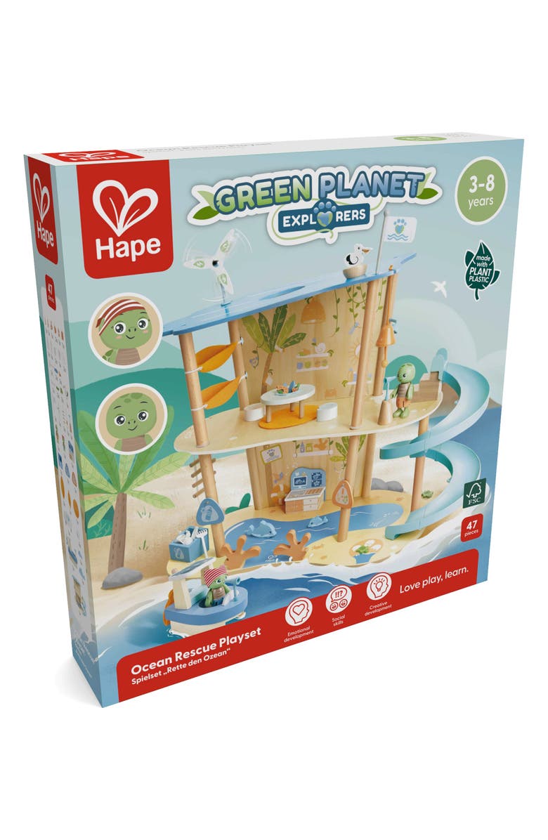 Hape Ocean Rescue Playset, Alternate, color, Multi
