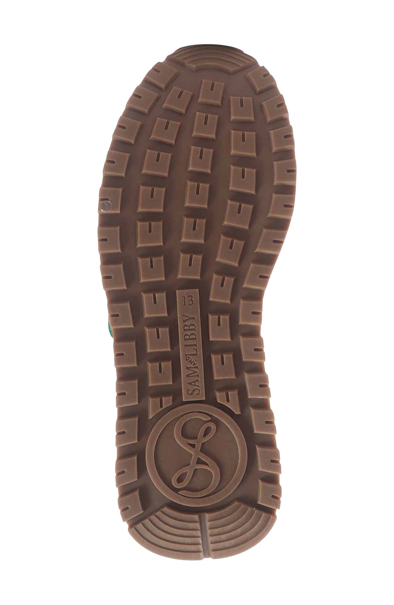 SAM & LIBBY Kids' Rosa Randal Sneaker, Alternate, color, White/ Green