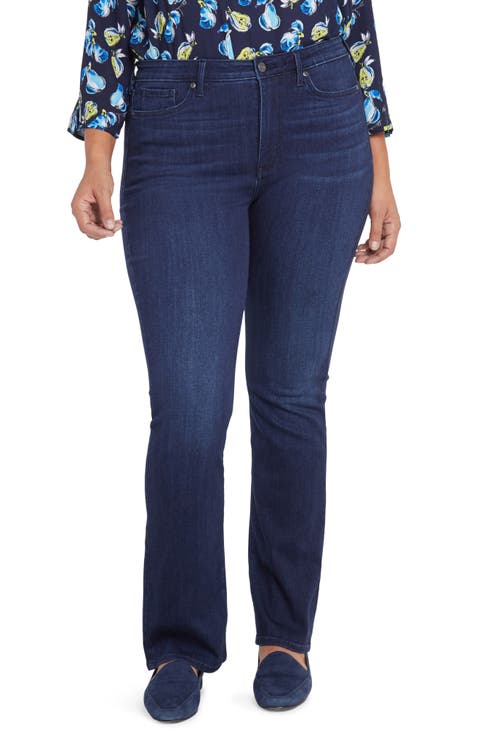 Slim Bootcut Jeans (Plus Size)