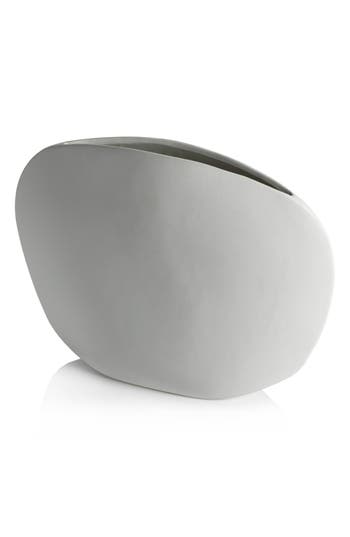 Zodax Kornati Organic Ceramic Vase In Gray
