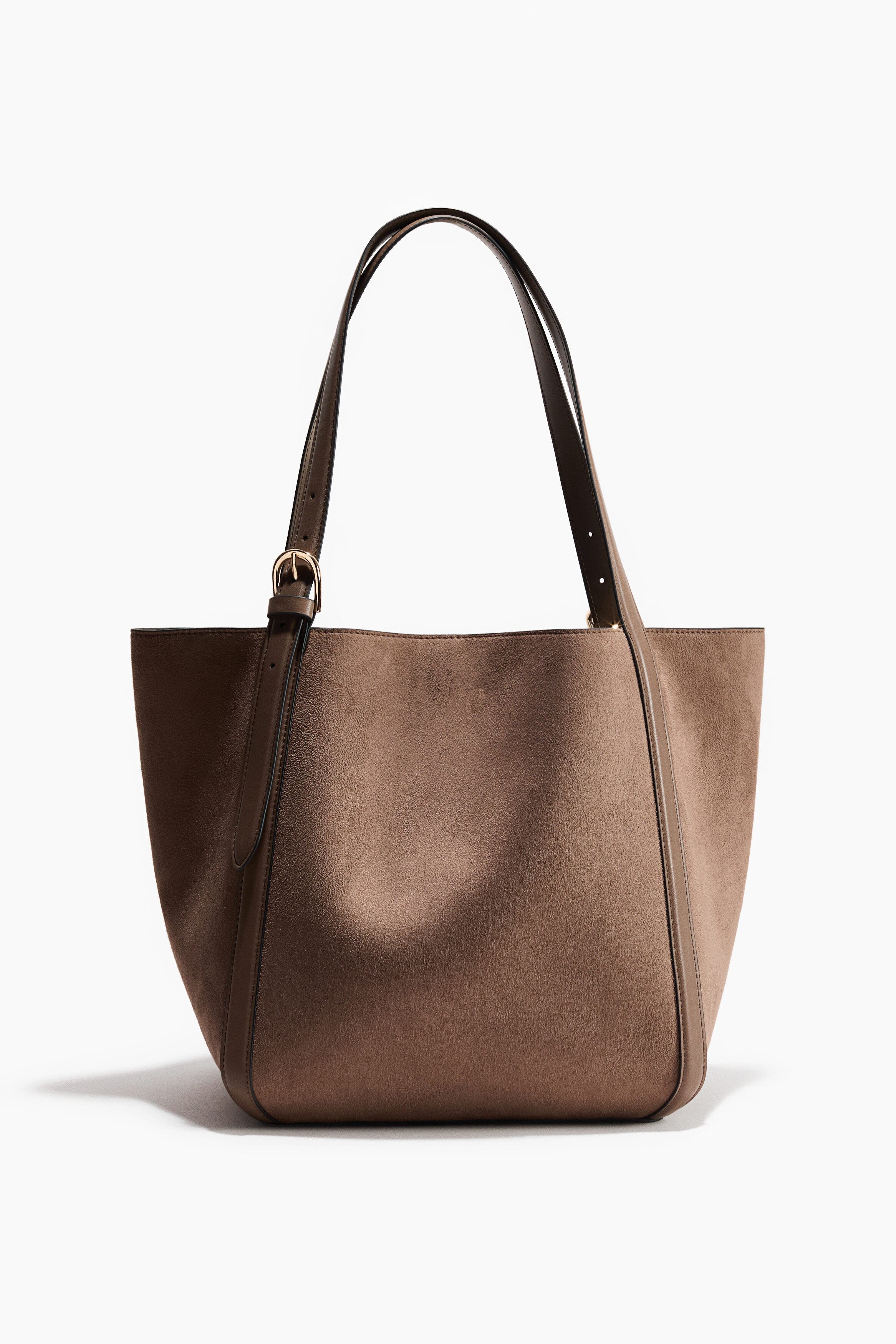 H&M Shopper, Main, color, Taupe