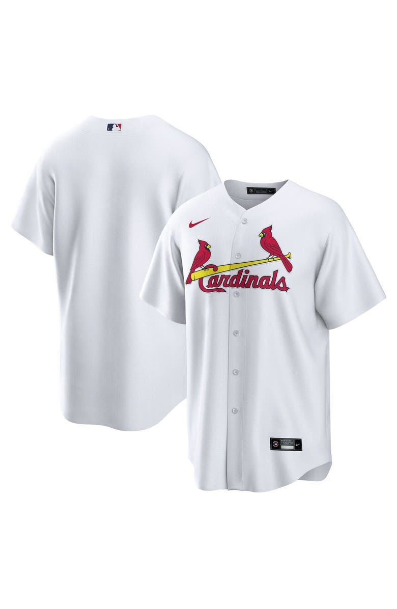 Nike Men's Nike White St. Louis Cardinals Home Replica Team Jersey, Main, color, 