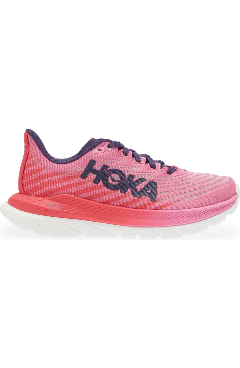 HOKA Mach 5 Running Shoe, Alternate, color, Raspberry / Strawberry
