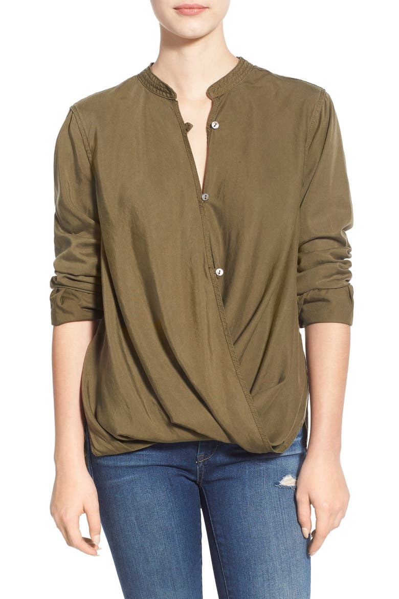 'Sugar Baby' Shirt, Main, color, OLIVE