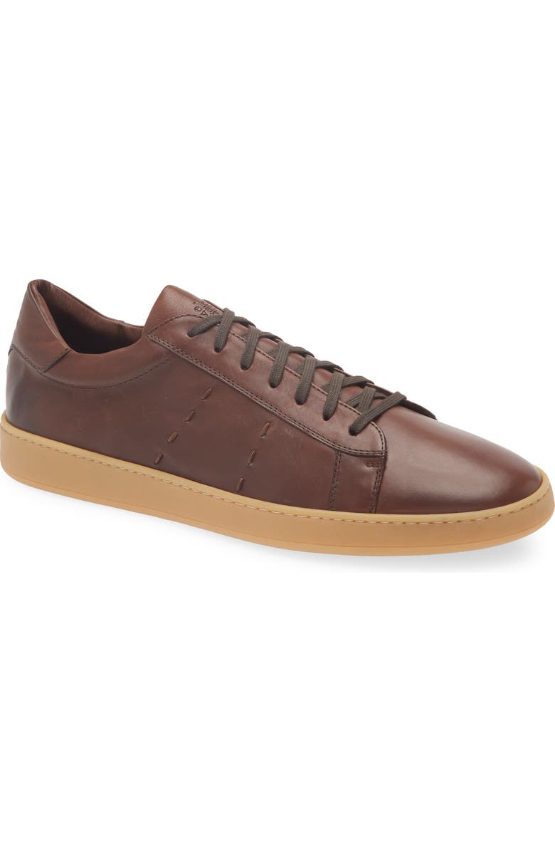 Eleventy Low Top Sneaker, Main, color, 25 Cocoa