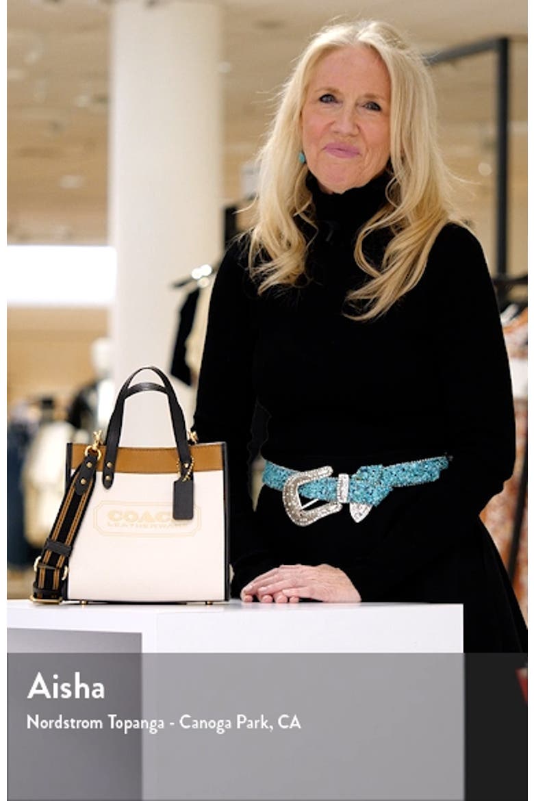Colorblock Leather Small Tote video