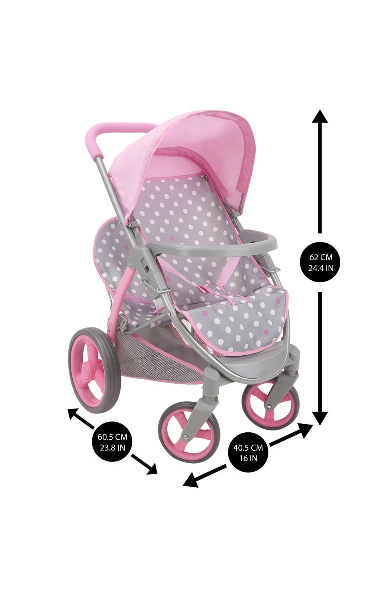 509 Crew Twin Tandem Doll Stroller, Fits 2 Dolls 18", Alternate, color, 