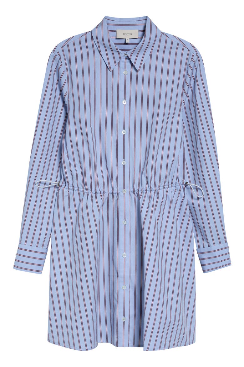 Kirby Striped Minidress, Alternate, color, SKY MULTI STRIPE
