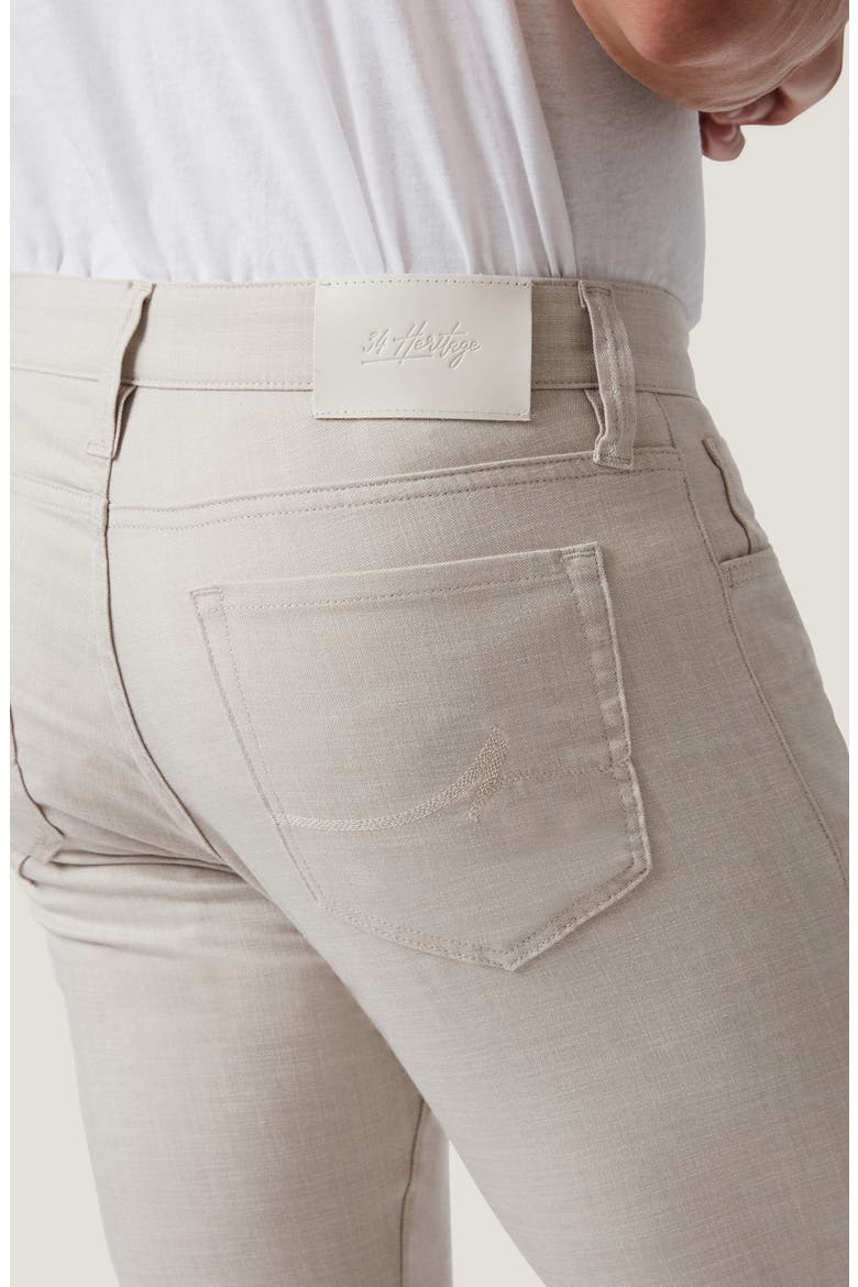 Courage Straight Leg Twill Pants, Alternate, color, CREAM CROSS TWILL