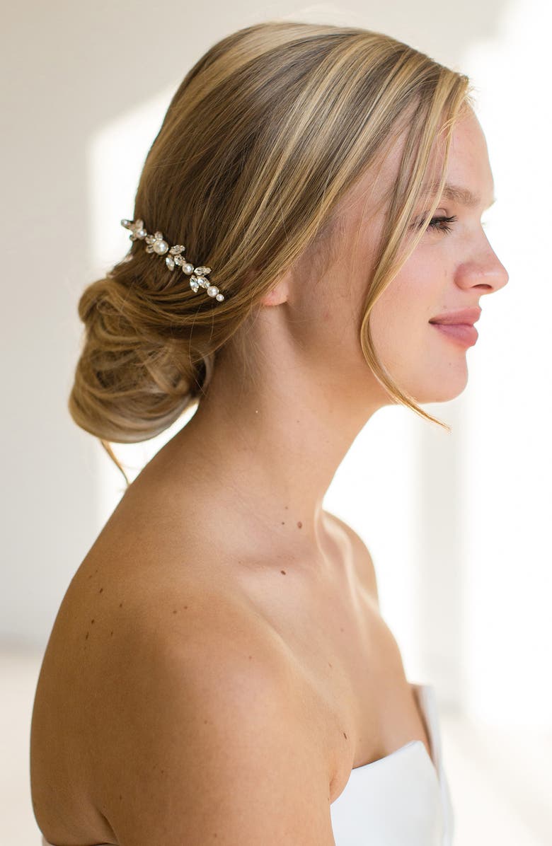 Brides & Hairpins ORENDA COMB IN SILVER, Alternate, color, 