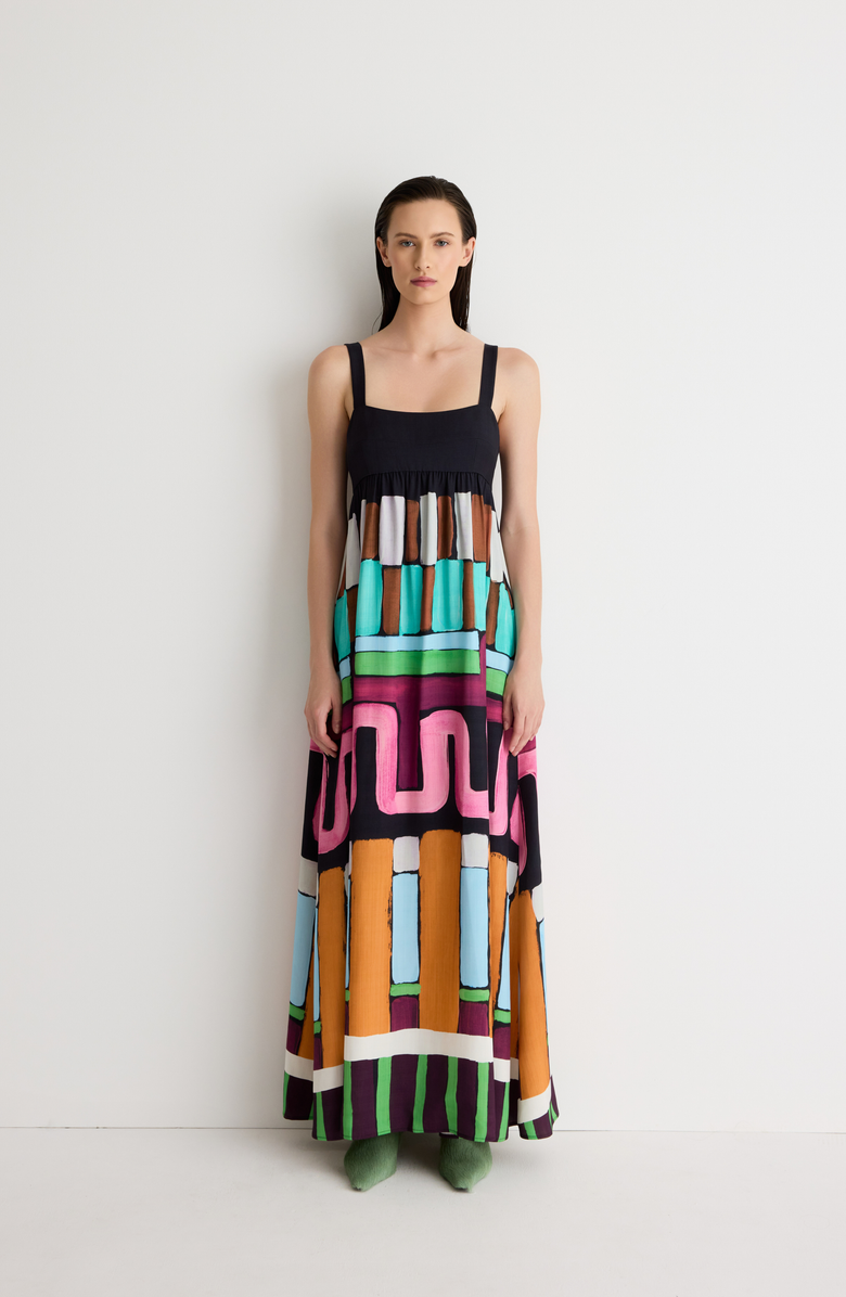 Romy Nora Dress, Main, color, Print