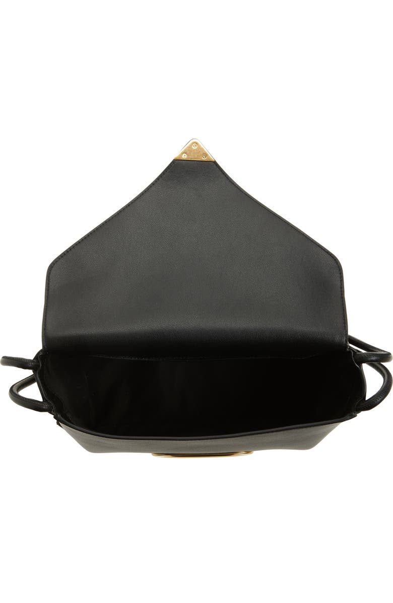 Wandler Veneto Leather Shoulder Bag, Alternate, color, Black 3200