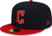 New Era Men's New Era Navy/Red Cleveland Guardians Authentic Collection On-Field 59FIFTY Fitted Hat