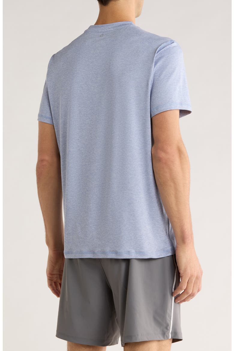 Nomad Mesh Short Sleeve T-Shirt, Alternate, color, HEATHER CLOUD MIST