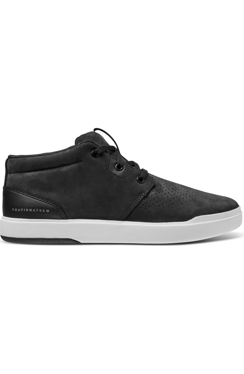 TravisMathew The Modern Chukka Sneaker, Alternate, color, Black