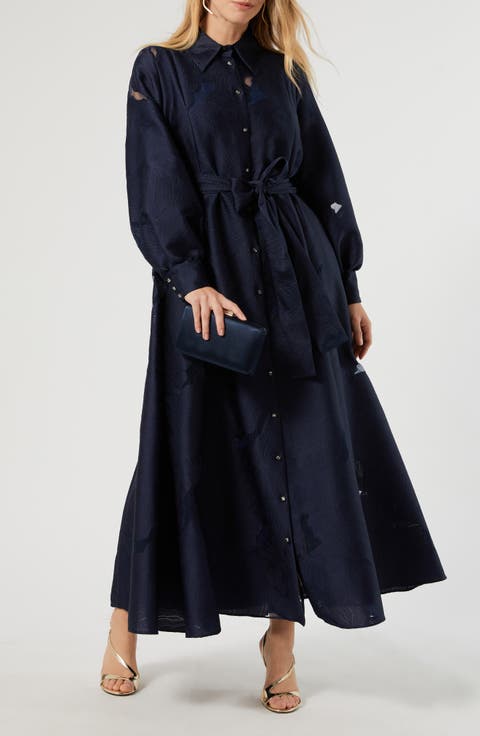 Mreasta Jacquard Shirtdress