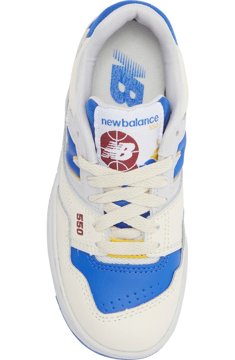 New Balance Kids' 550 Basketball Sneaker, Alternate, color, White