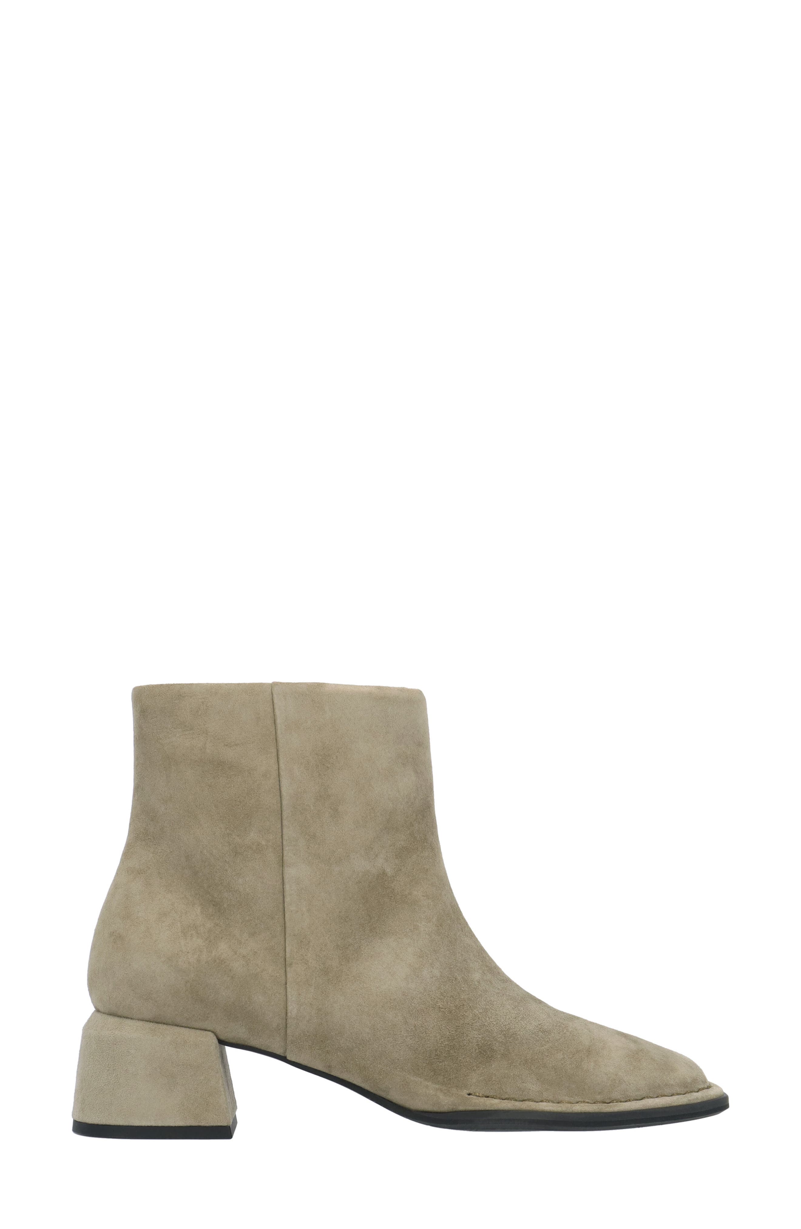 Nuvora Block Heel Bootie, Alternate, color, DARK TAUPE