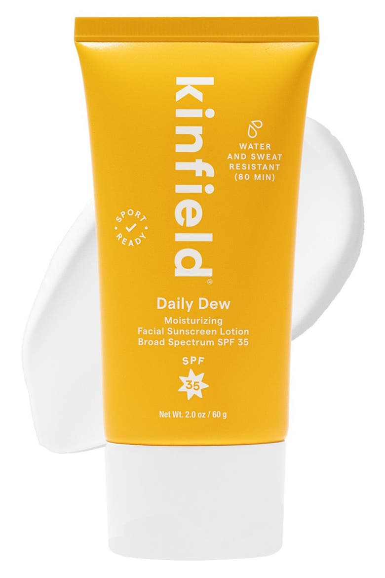 Daily Dew Water Resistant Mineral Sunscreen SPF 35, Main, color, DAILY DEW