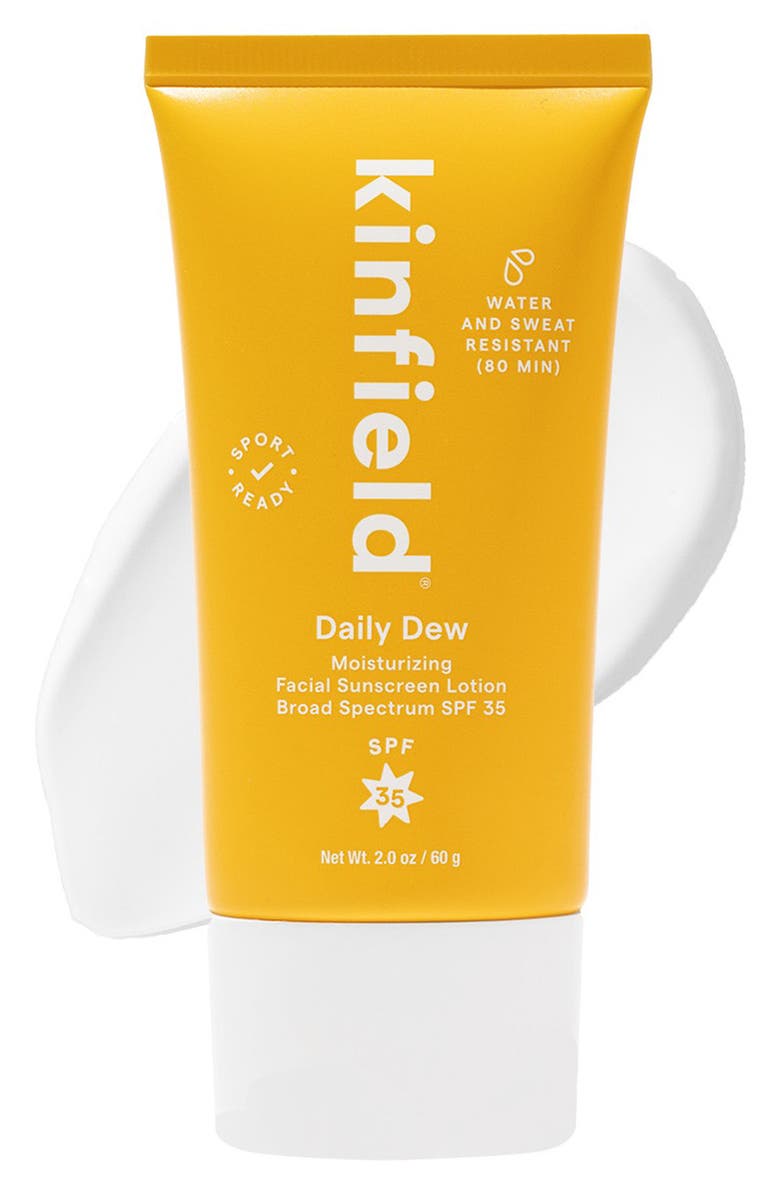 KINFIELD Daily Dew Water Resistant Mineral Sunscreen SPF 35, Main, color,
