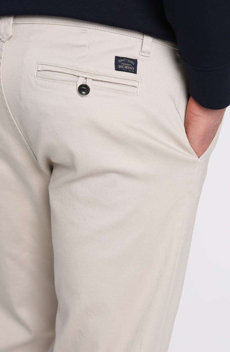 JACHS East Hampton Stretch Twill Chinos, Alternate, color, Stone