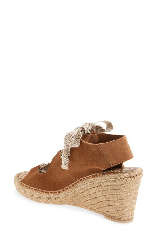 Shop Pedro Garcia Otelia Espadrille Wedge Sandal In Hazelnut Castoro