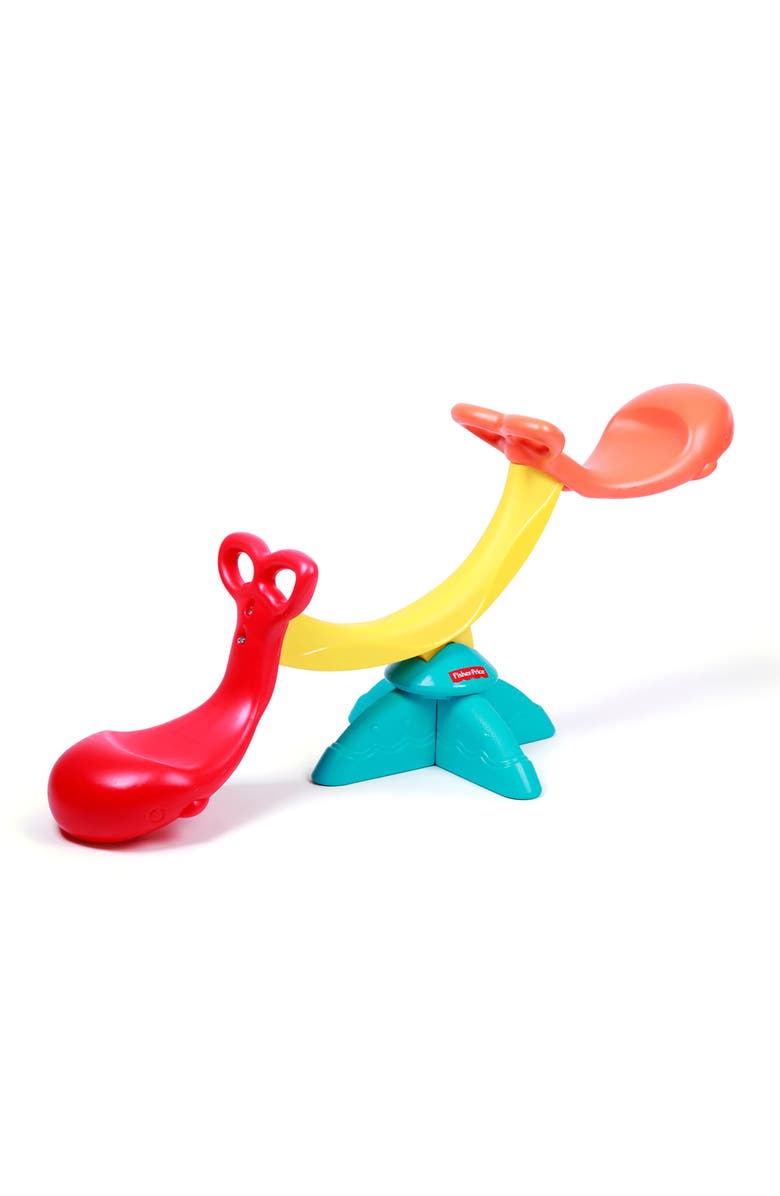 Fisher-Price Happy Whale Seesaw 360 Spinning Teeter Totter 2+, Main, color, Multicolored