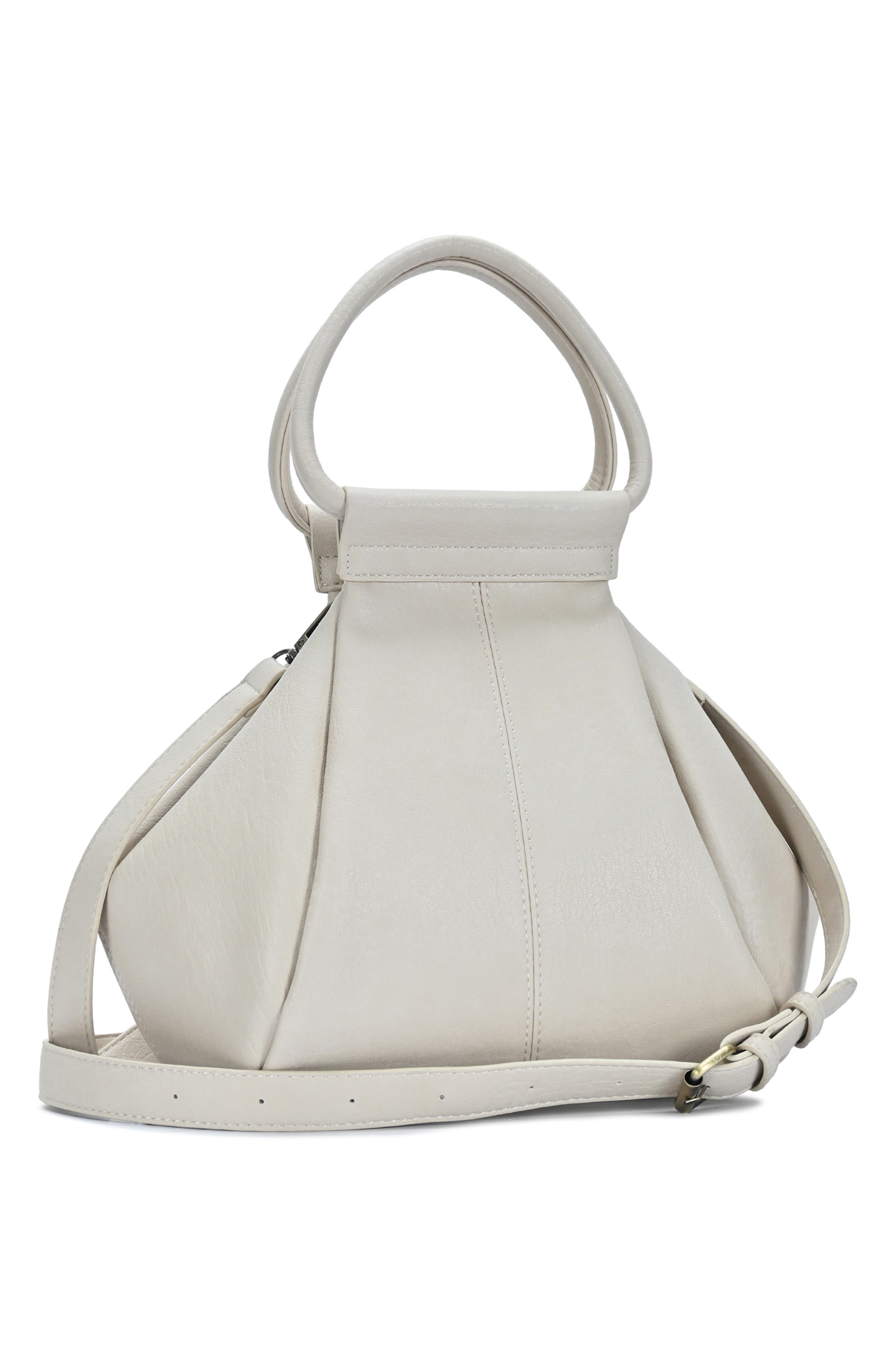 Slouchy Top Handle Bag, Alternate, color, BONE